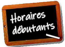 Cliquez pour ouvrir ouvrir les horaires session débutants Lien horaires débutants