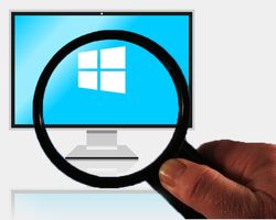 Image loupe sur ecran
