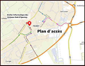 Plan accès AICSE