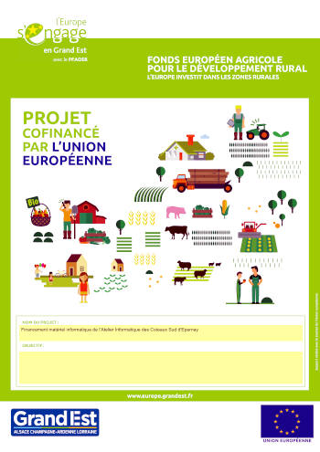 Affiche Europe engage GE FEADER 1s